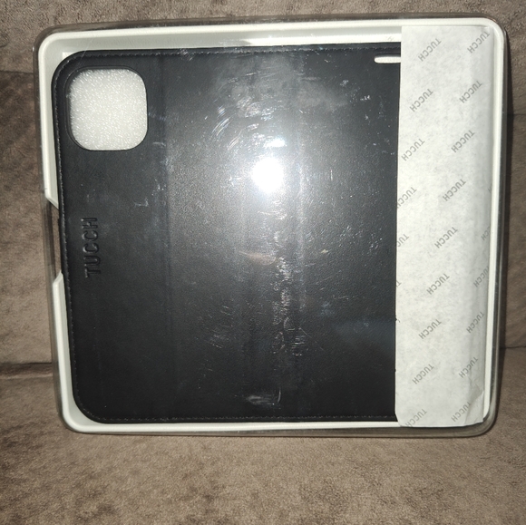 TUCCH Wallet RFID Blocking Credit Card Slot Case for iPhone 13 - Picture 8 of 10